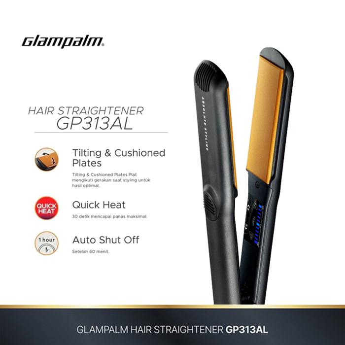 Glampalm Hair Straightner - GP313AL